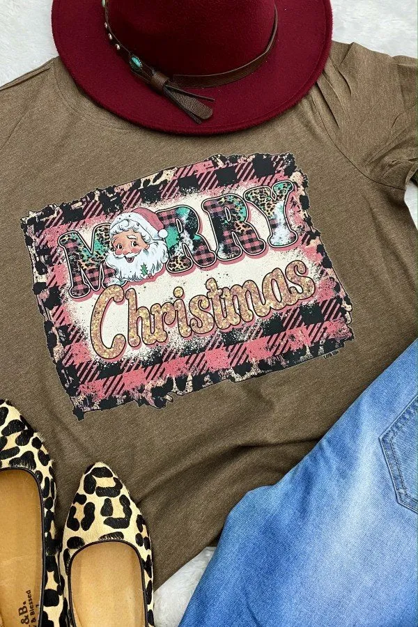 BC MERRY CHRISTMAS- BROWN