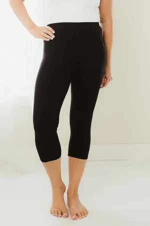 Capri Solid Leggings