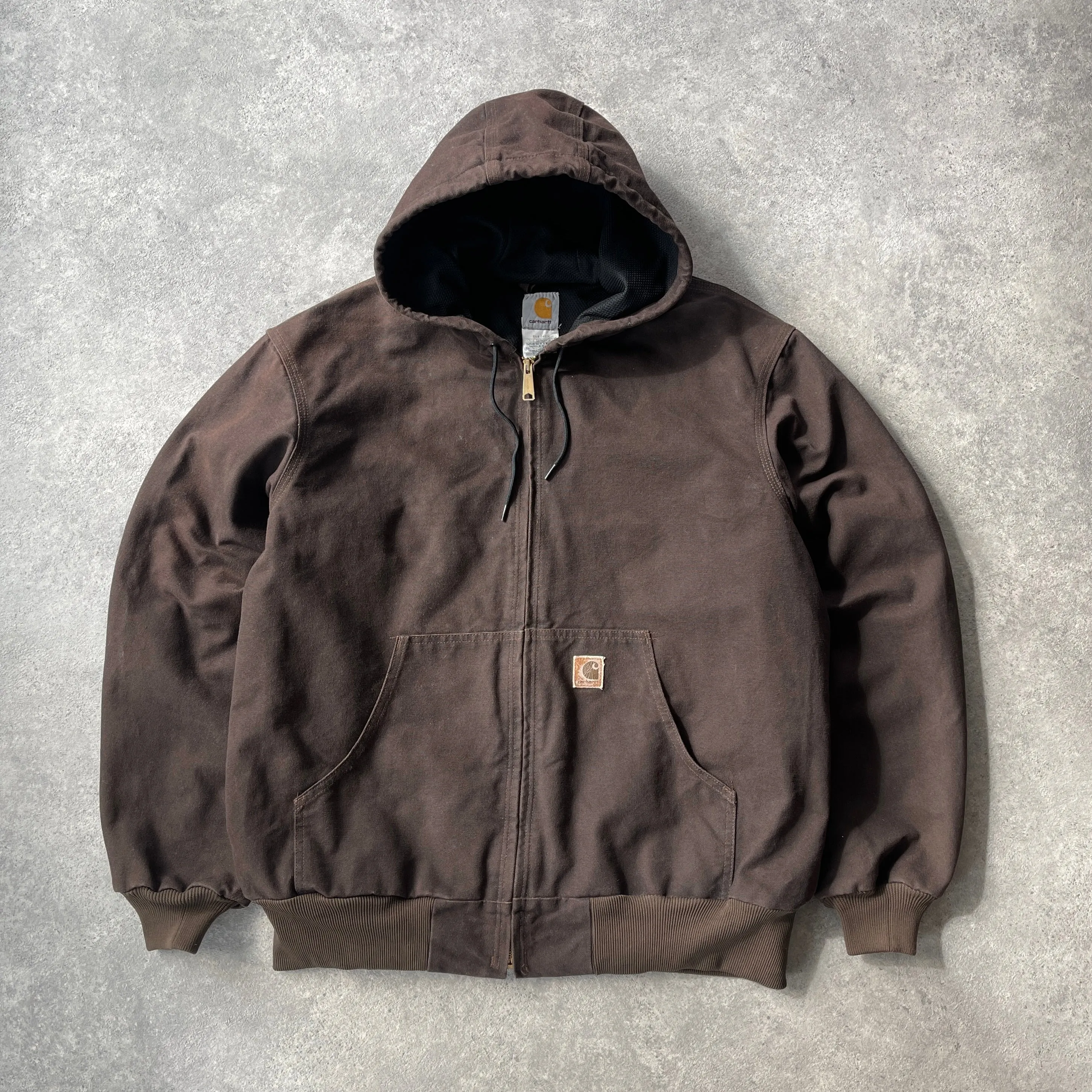 Carhartt 2009 J25 Active heavyweight hooded jacket (XL)