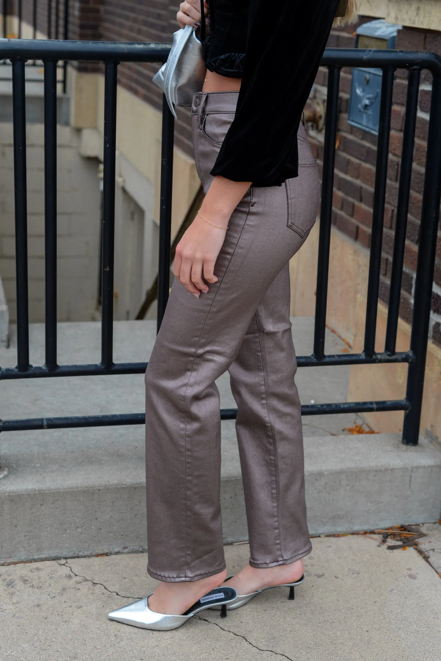 COATED PENNY PANT