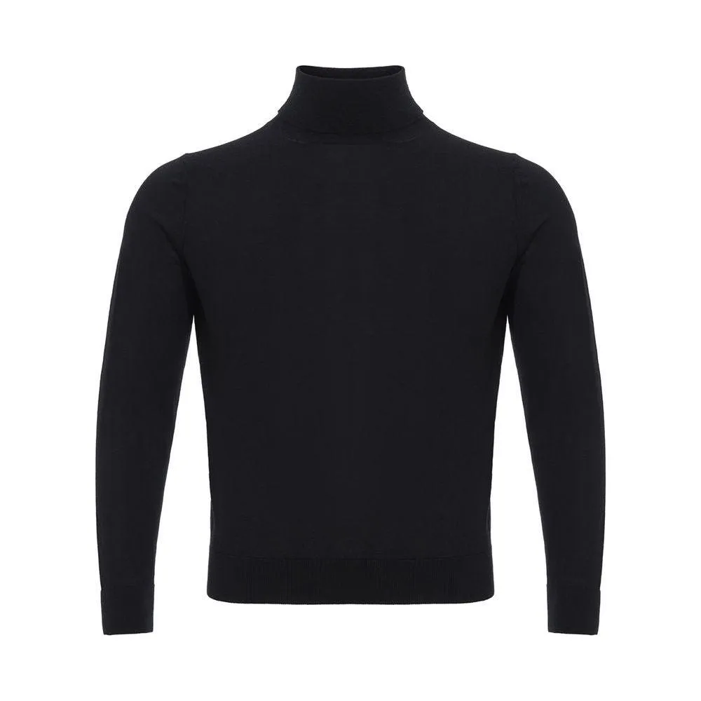 Colombo Italian Cashmere Luxury Black Sweater