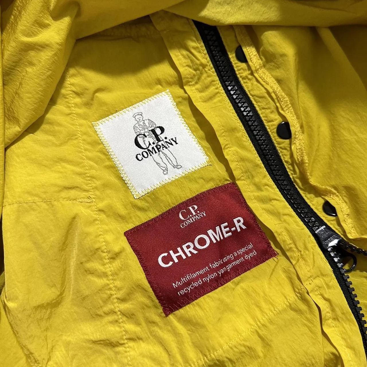 CP Company Chrome-R Yellow Overshirt