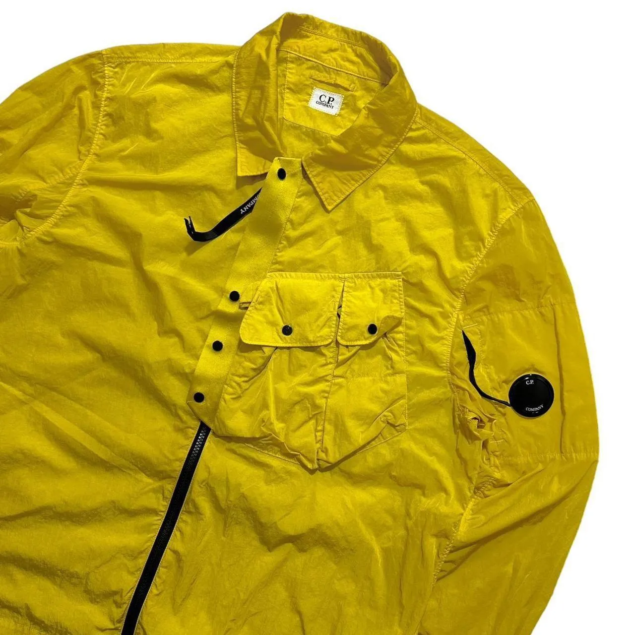 CP Company Chrome-R Yellow Overshirt