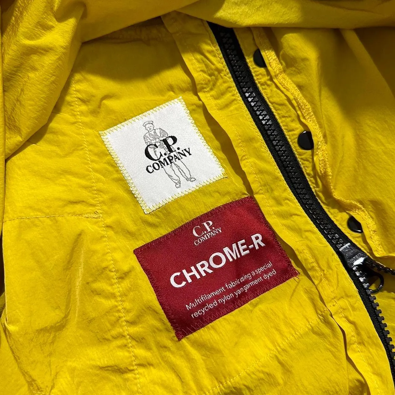 CP Company Chrome-R Yellow Overshirt