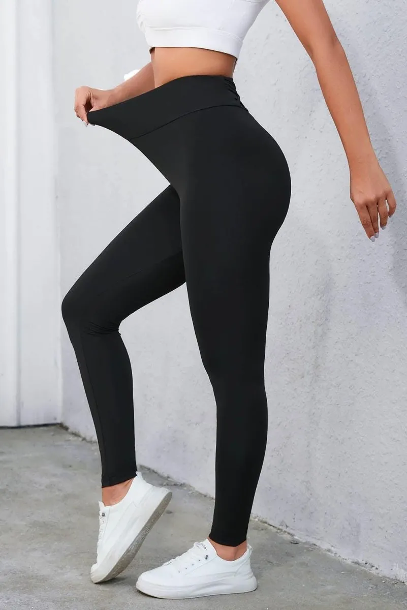 Crisscross Waistband Leggings