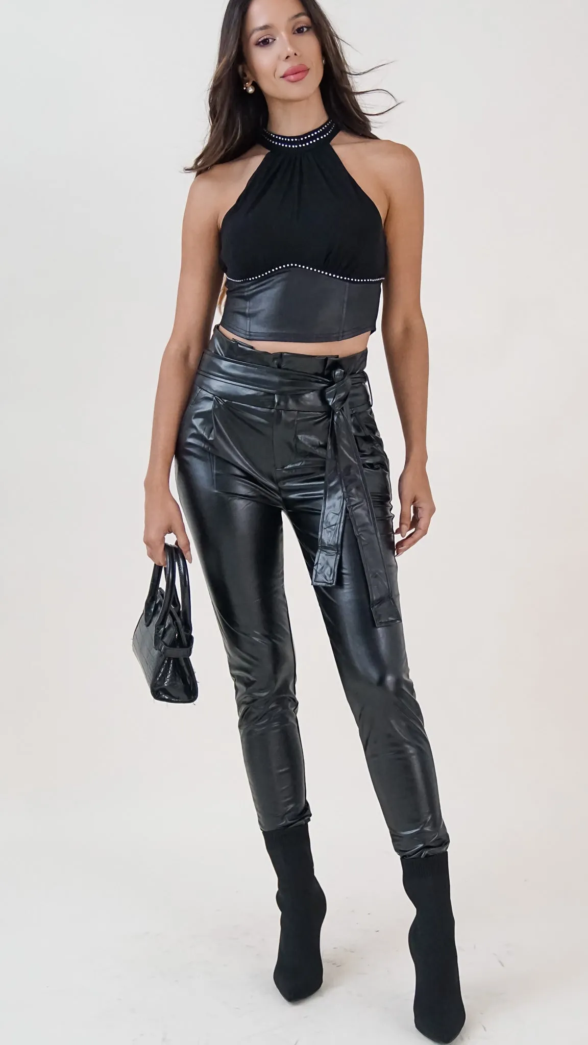 Diana Faux Leather Pants