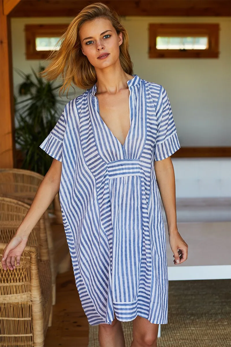 Emerson Fry Caftan Organic Stripe