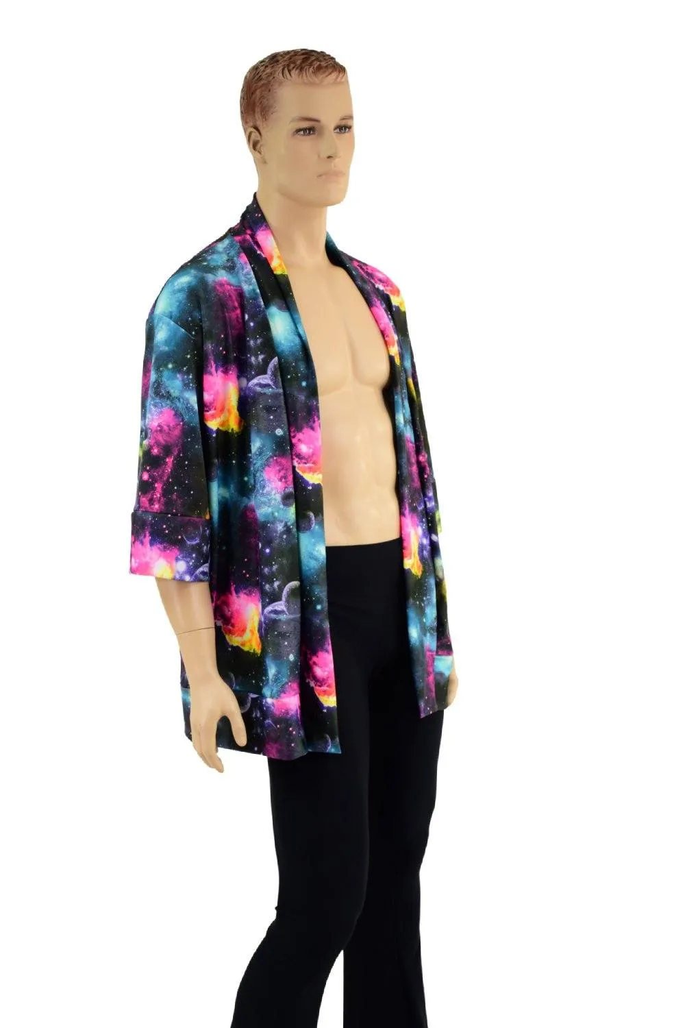 Galaxy UV Glow Short Sleeve Not-A-Cardigan