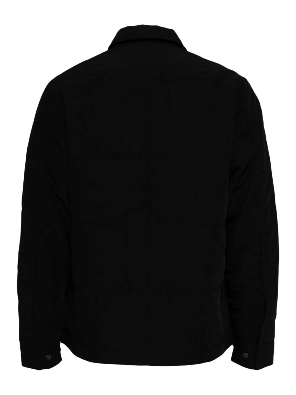 logo-embroidered zip-up jacket