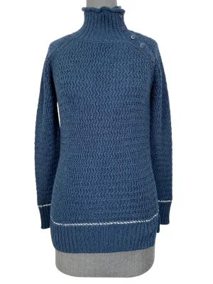 LORO PIANA Lupetto Berkeley Cotton Cashmere Sweater Size XS