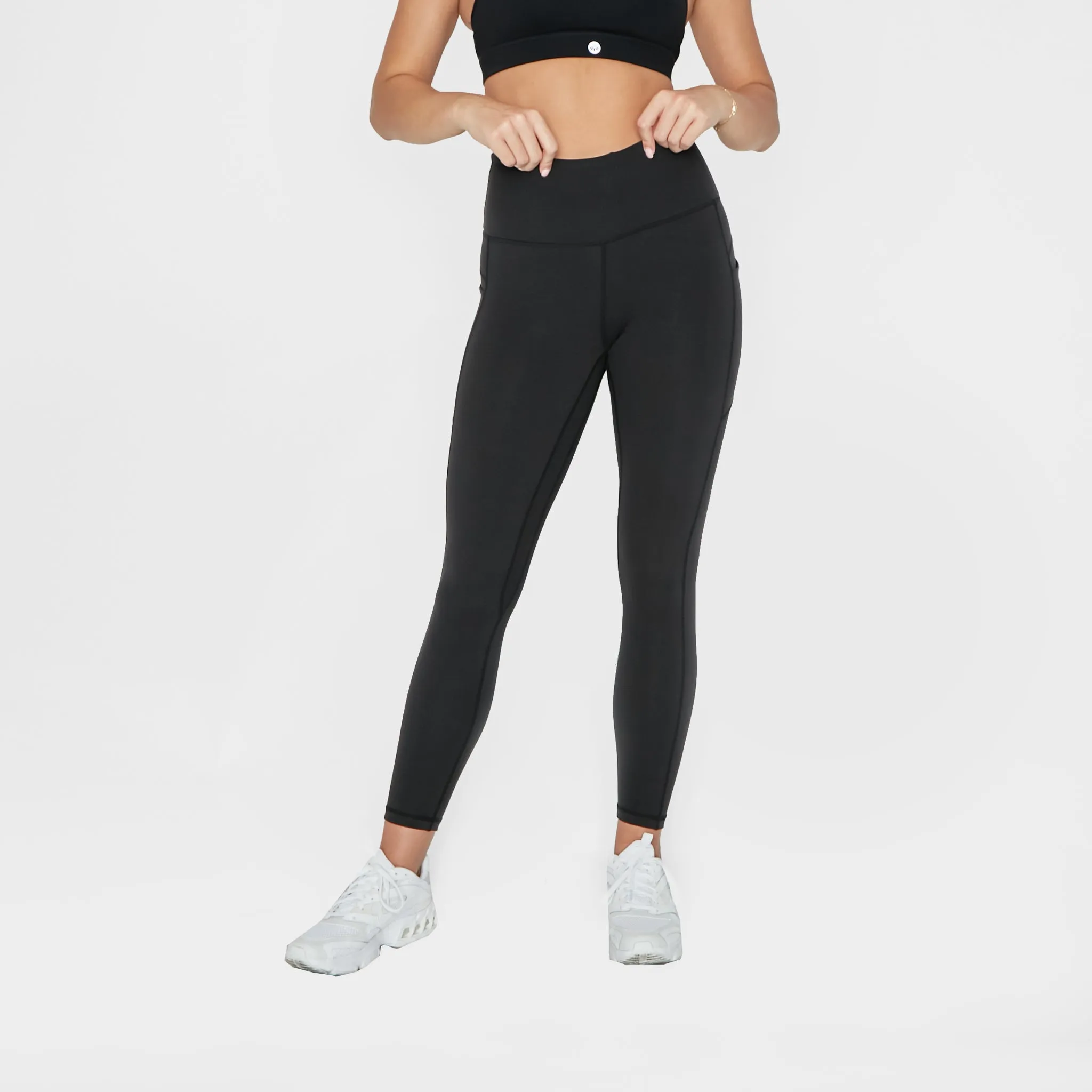 Skin High Waisted Vinyasa (Multi-Lengths) - Black