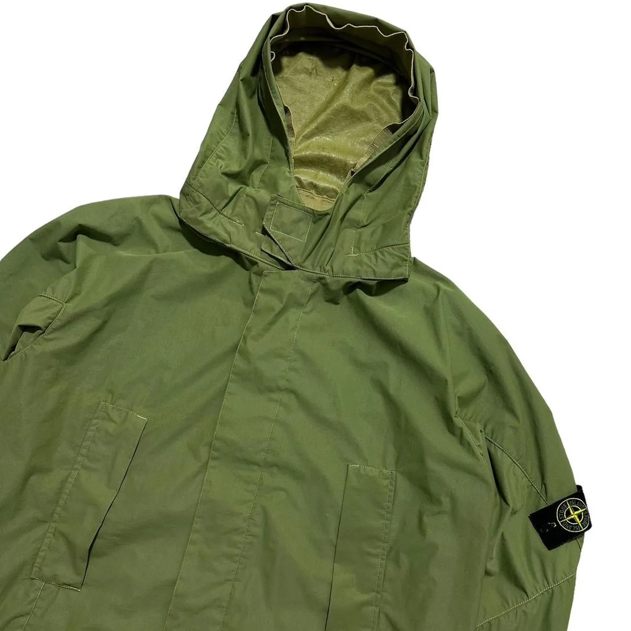 Stone Island 2001 Green Spalmatura Jacket