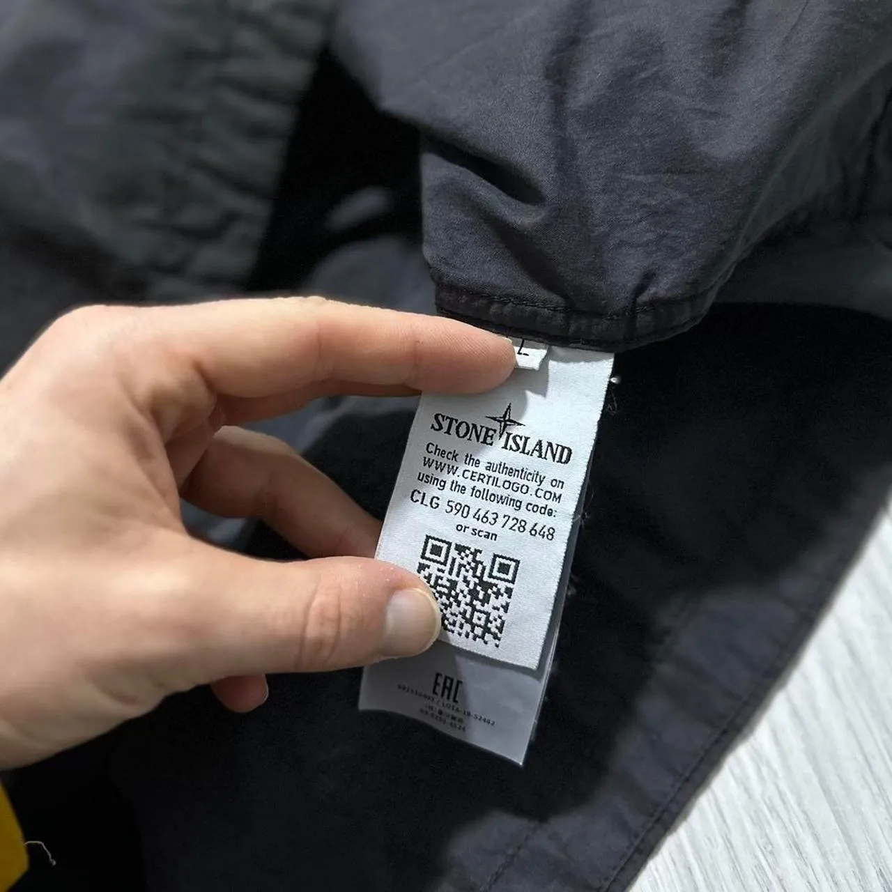 Stone Island Half Zip Smock Jacket