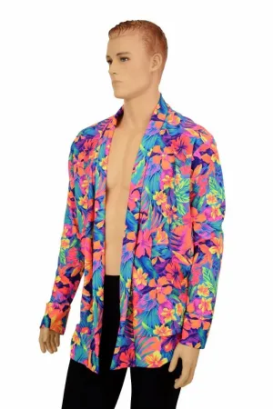 Tahitian Floral "Not a Cardigan"